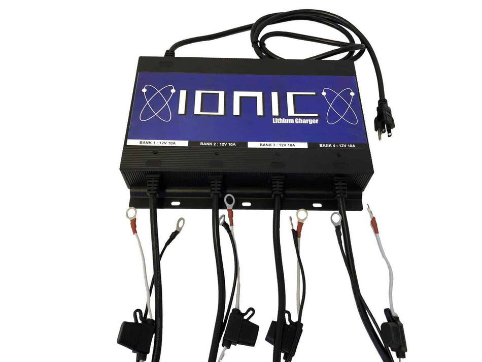 Ionic - 4 Bank Charger 12V 10A